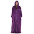 Snuggs Wearable Blanket Monk Purple